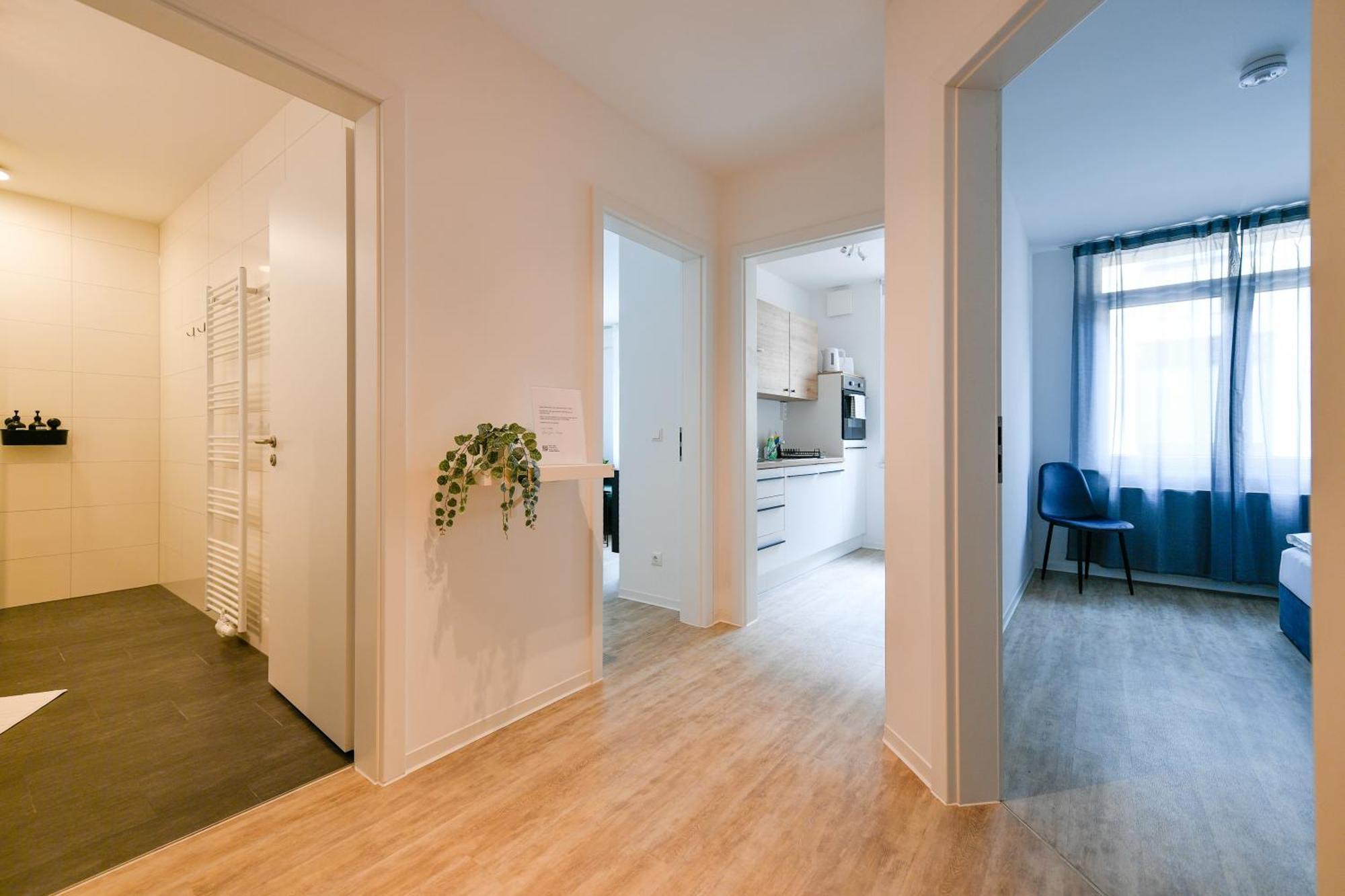Ferienwohnungen Am Theater - Modern, Zentral Und Ruhig Mit Kueche, Waschtrockner, Netflix, Wlan Und Parkplatz- 2 Zimmer, 52 Qm Cottbus Exteriér fotografie
